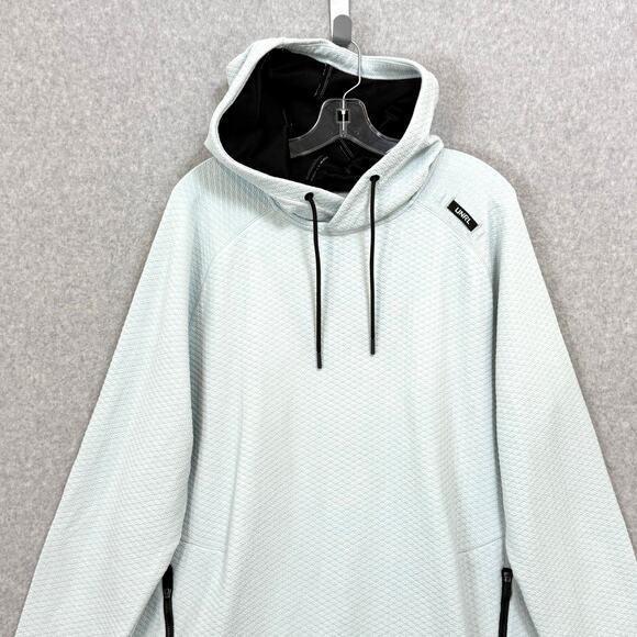 UNRL Elevation Hoodie Size XL Textured Pullover Active Athleisure Training Blue - Picture 2 of 16